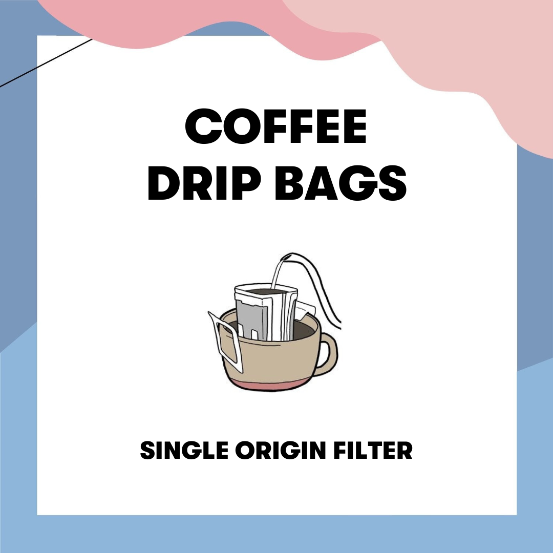 Single Origin Coffee Filter Drip Bags